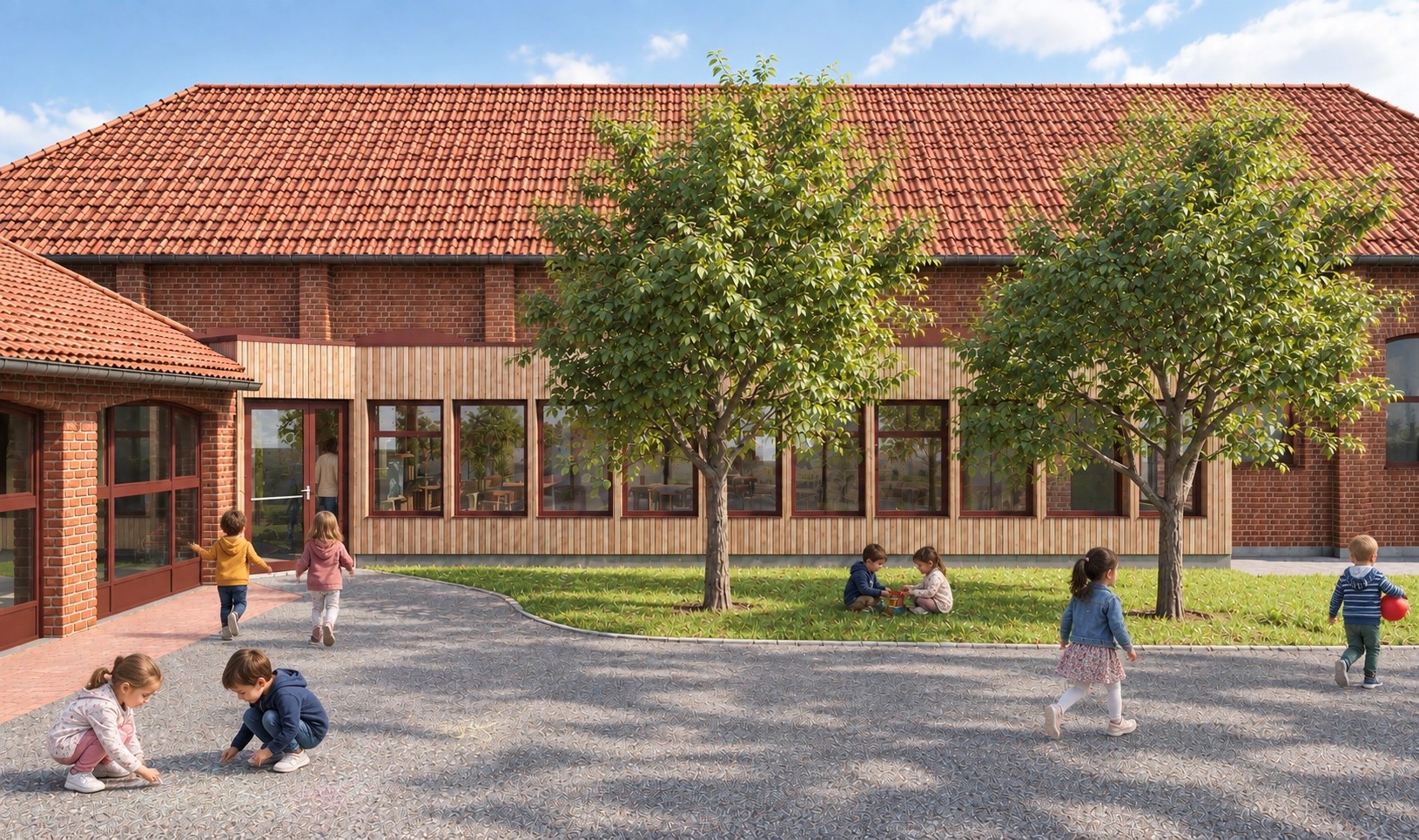 IODA Architectes - Réhabilitation énergétique de l’école maternelle