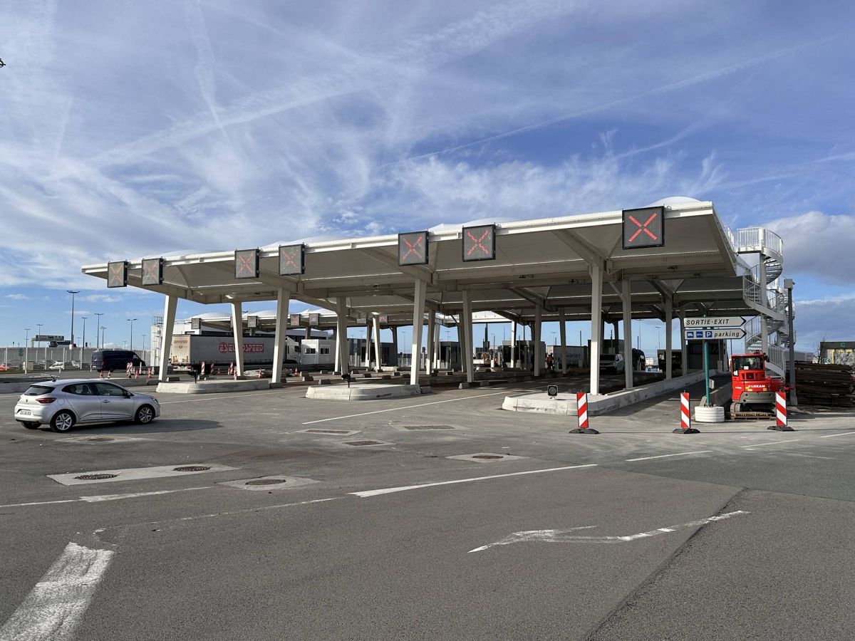Port de Calais contrôle EES