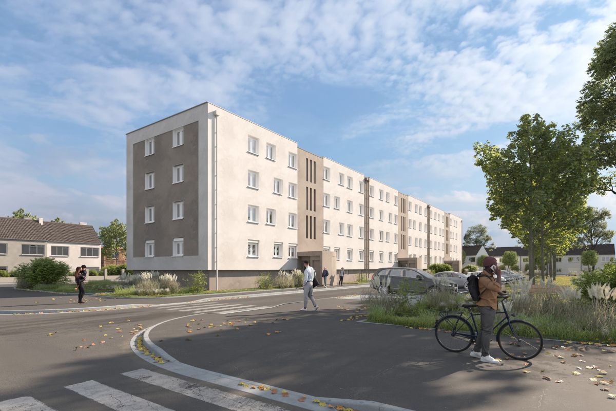 Réhabilitation Energétique de 64 logements