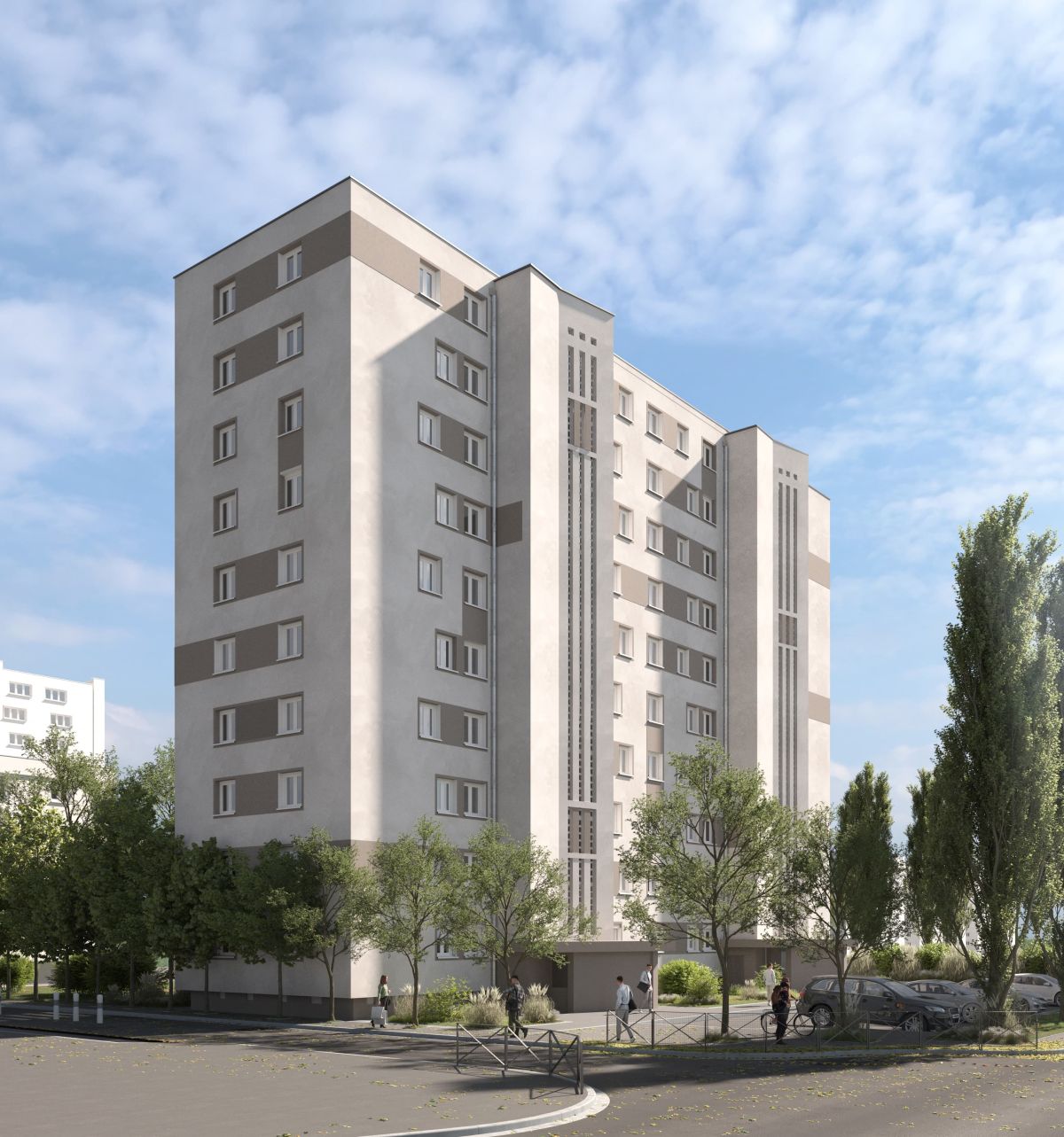 Réhabilitation Energétique de 64 logements