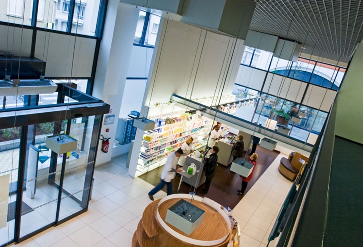Aménagement de la Pharmacie Mutualiste à CALAIS COEUR DE VIE