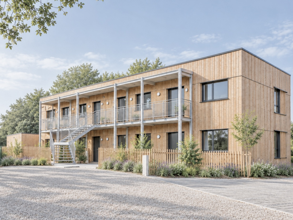 4 logements filière bois