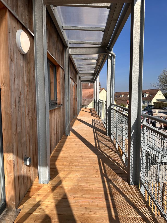4 logements filière bois à Landrethun