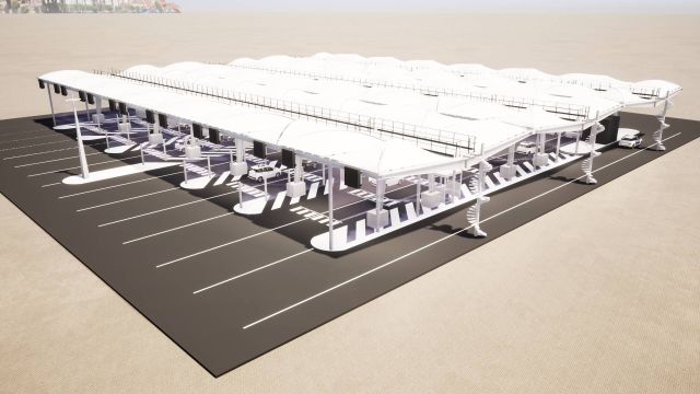 Port de Calais contrôle EES