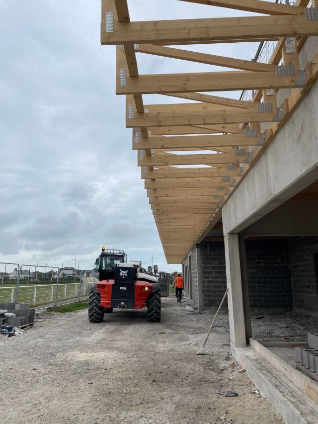 Tribunes et Vestiaires Foot pour l'US Blériot-Plage