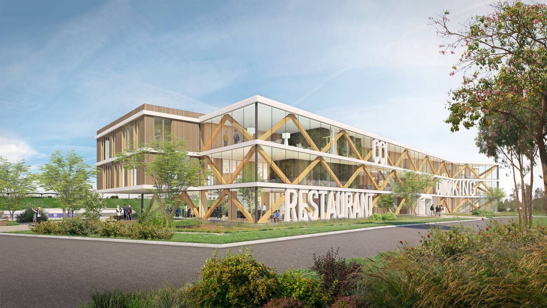 IODA Architectes - Siège Littoral HDF et coworking à Fréthun